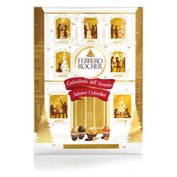 Calendario de Adviento con Bombones Ferrero Rocher 258 g