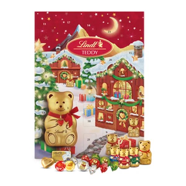 Calendario de Adviento Teddy 170 g (Lindt)